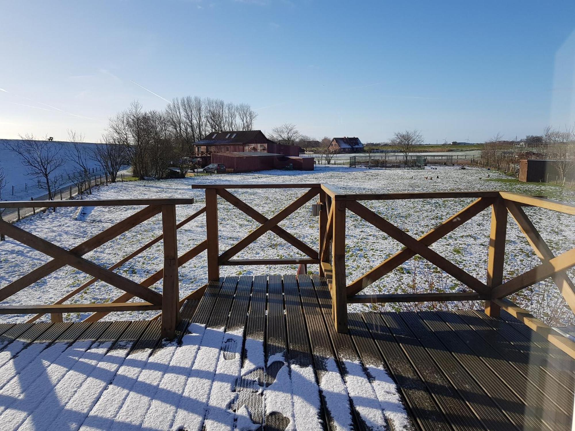 Ferienwohnungen Am Aussendeich Nordstrand Cameră foto